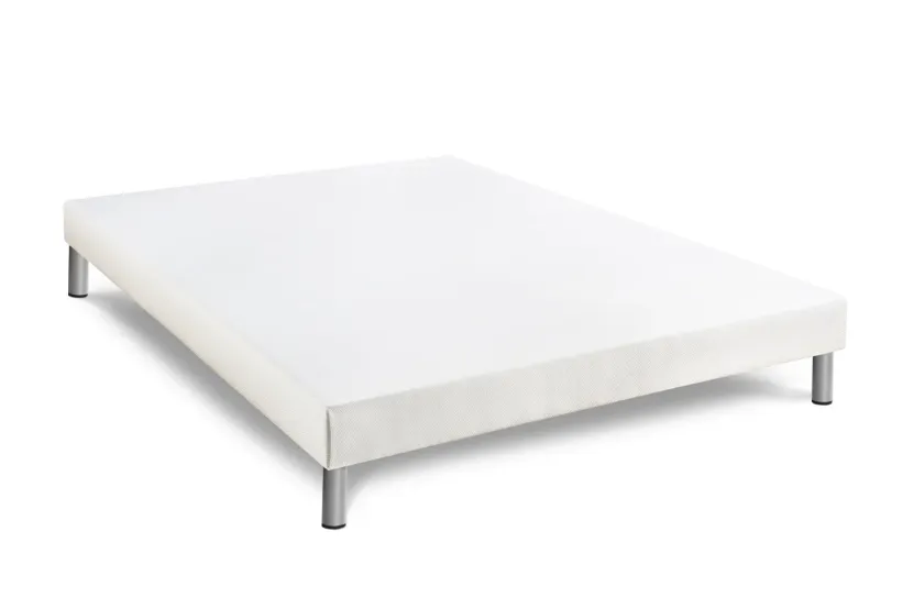 Ensemble Matelas Sommier 140x200 cm - Sommier Blanc (déjà monté) - Perform