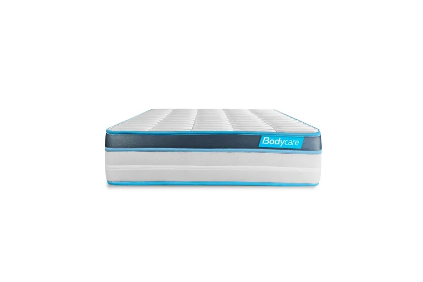 Ensemble Matelas Sommier 90x200 cm - Sommier Blanc (déjà monté) - Perform